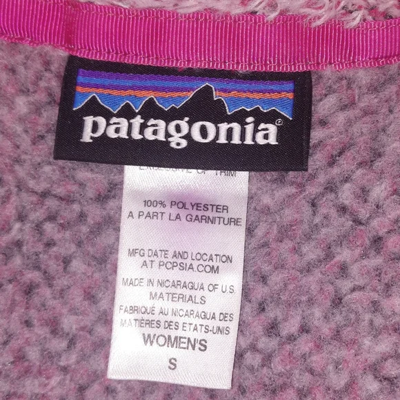 PATAGONIA Re-tool Snap-t Pullover Special Limited Edition Cupcake Pink Magenta S - Picture 9 of 10